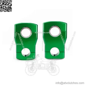 Handlebar 2" Risers For Polaris RZR Ranger Arctic Cat For 11/8" 7/8" Handlebars (Fits: Yamaha)