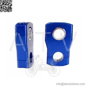 Blue 2" Inch Pivoting Risers for Arctic Cat Snowmobile 7/8" OR 11/8" Handlebar  (Fits: Yamaha)