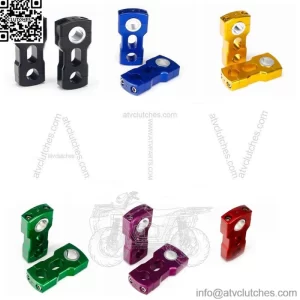 ATV Pivoting Handlebar Risers 3" for Polaris RZR Ranger Arctic 7/8" & 11/8" Bar (Fits: Yamaha)
