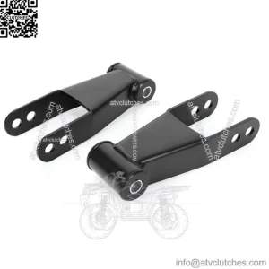 2" Rear Drop Shackles Kit for Chevy Silverado GMC Sierra 1500 C1500 1988-2018 07 (For: More than one vehicle)