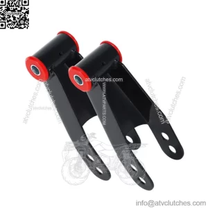 2" Rear Drop Shackles For 1988-2018 Chevy Silverado GMC Sierra 1500 Truck 410520 (For: More than one vehicle)