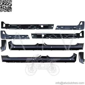 2007-2013 Chevy & Gmc Pickup Inner Outer Rocker Panel and Cab Corner Set CrewCab (For: More than one vehicle)