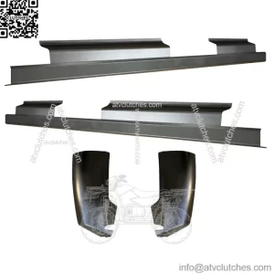 Cab Corner & Slip on Rocker Kit for 07-13 Silverado GMC Sierra Crew Cab PAIR (For: More than one vehicle)