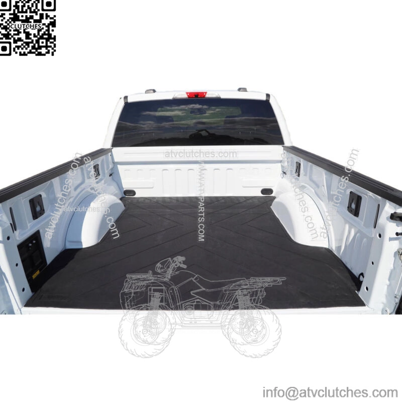 Rubber Truck Bed Mat for 19-23 Chevrolet Silverado GMC Sierra 1500 5.8 Ft. 69.9" (For: Chevrolet Silverado 1500)