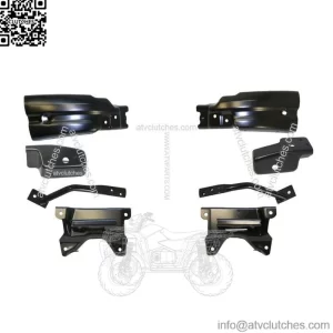Front Bumper Impact Mounting Brace Brackets For 2007-2010 Silverado 2500HD 3500 (For: More than one vehicle)