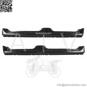 2001-2003 Ford Pickup F150 Rocker Panel Set For 4 Door Crew Cab Lh Rh (For: Ford F-150)