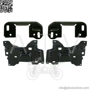 Front Bumper Mounting Brackets Set For 2009-2014 Ford F-150 (For: Ford F-150)