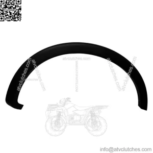 For Ford F-150 09-14 TruParts Front Passenger Side Wheel Opening Molding (For: Ford F-150)