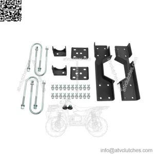8" Drop Rear Lower Flip & C-Notch Kit For 1988-1998 Chevy Silverado C3500 Steel