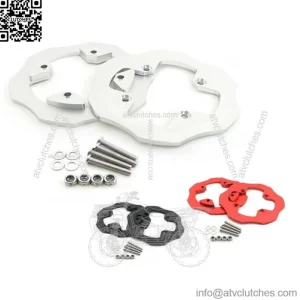 CNC Dual Sprocket Guard Chain Protectors For Honda TRX450ER TRX 450ER 2006-2014 (For: Honda)