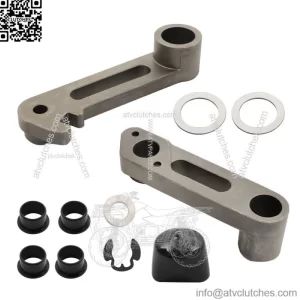 M111358 M131119 Deck Idler Arms Ternsioner & Bushing Rebuild Kit for John Deere