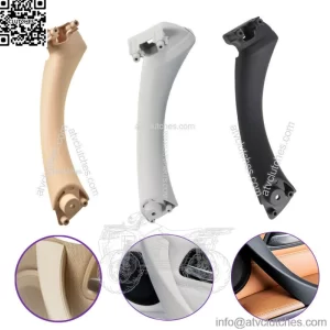 Inner Door Panel Handle Outer Pull Trim Cover For BMW E90 328i Right Side