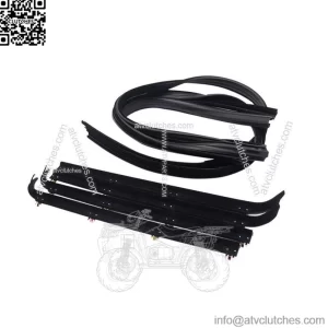 6pc Window Sweep/Run Channel Weatherstrip Set For 1987-1997 Ford Pickup Truck