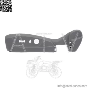 For Chevy Malibu 2013-2016 Driver Side Power Seat Switch Panel Bezel Trim Grey
