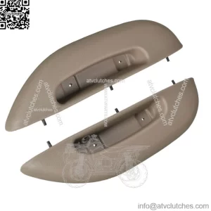 Tan Front Driver Passenger Set Inside Pull Handle Cover For 96-02 Chevy Express