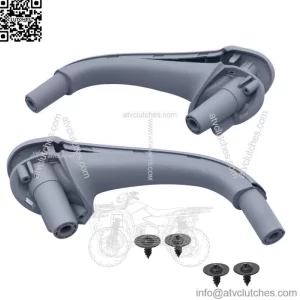 Front Left+Right Interior Door Handles For Mercedes Benz W203 C-Class 03-07 Gray