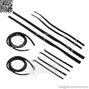 Door Window Weatherstrip Seal Kit Rubber For 1980-1993 Dodge Truck D W 150 10pcs