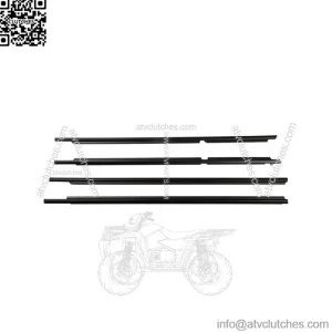 Car Outside Window Weatherstrip Seal Belt Moulding For Toyota 4Runner 2003-2009