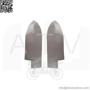 For 07-12 Honda CR-V CRV Microfiber Leather Front Door Panels Armrest Cover 2pcs