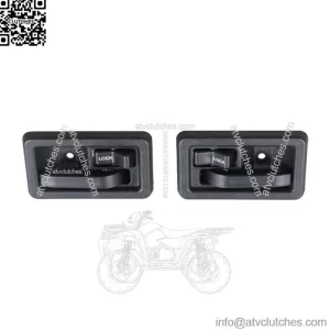 Pair Left+Right Side Interior Door Handles For 1987-2004 Jeep Wrangler YJ TJ