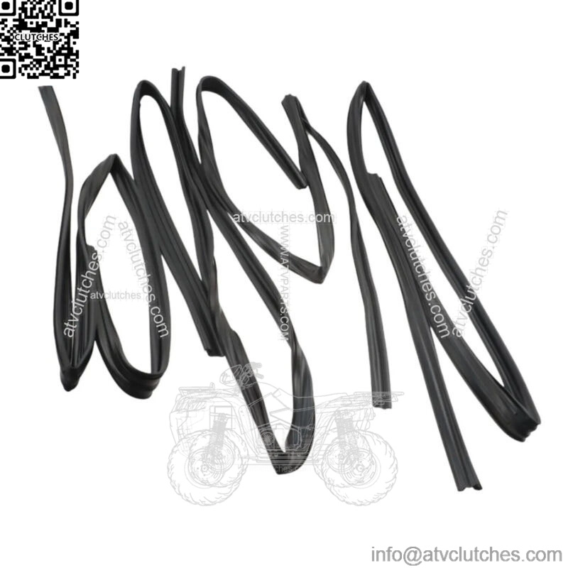 Door Glass Run For Toyota 91-97 Land Cruiser LX450 FJ80 FZJ80 Front Rear RH&LH