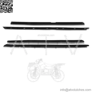 Window Sweep Weatherstrip Felt Seal Kit Set Of 4 For 1990-96 Chevy Corvette