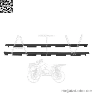 Front Window Sweep Weatherstrip Seal Pair Set For Chevy GMC Pickup Truck