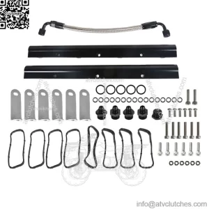 Billet Fuel Rail Kit For LS LS1 LS2 LS3 LS6 Aftermarket Intake Manifold Hardware