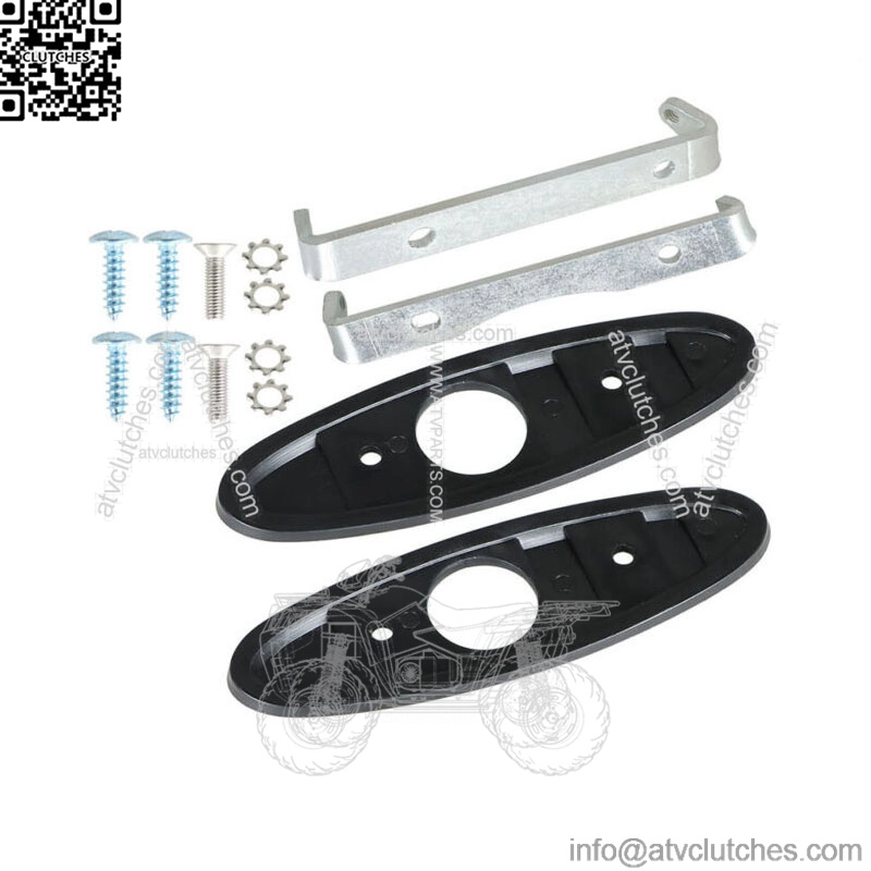 Fit For 1970-1981 Firebird Camaro Nova GTO Outside Bullet Mirror Mounting Set
