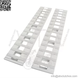 84" X 15" Aluminum 6000 LBS Truck Car Auto Trailer Ramps Hook end, knife foot 7'