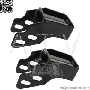 Bumper Bracket Set For 2011-2014 Chevrolet Silverado 2500 HD Front Steel 2Pc