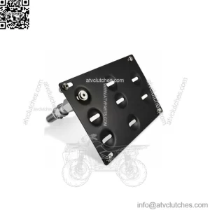 Bumper Tow Hook License Plate Mount Bracket For Mercedes C E S GLC GLE GLA Class
