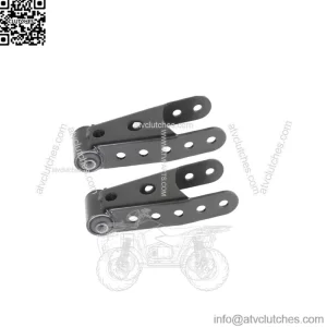 6400 Rear Lowering Shackle Kit With 2" Drop For Chevy Silverado GMC Sierra 1500
