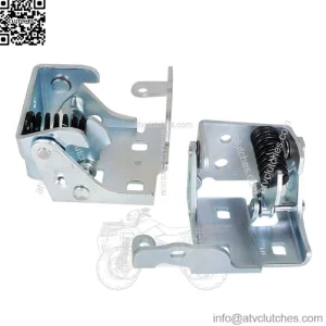 2Pcs Door Hinges Front Left & Right Lower For 2007-2014 GMC Sierra 1500
