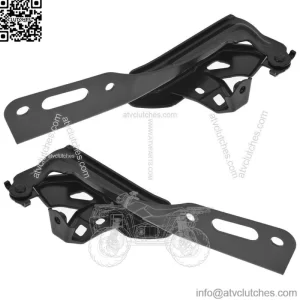 Set Of 2 Hood Hinges Driver & Passenger Side For 16-19 Honda Civic 60120TBAA00ZZ