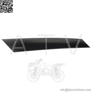Windshield Post Trim For 2007-2015 Mini Cooper 51137272583 ABS Black Front Left
