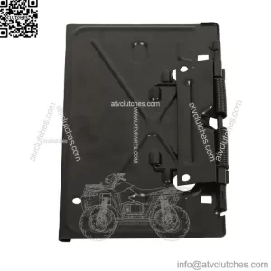 License Plate Tag Bracket Rear For Chevelle Impala Caprice 1968-1972 Black