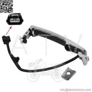 For 2010-2013 Nissan Rogue Car Front Left Outside Chrome Door Handle Smart Entry