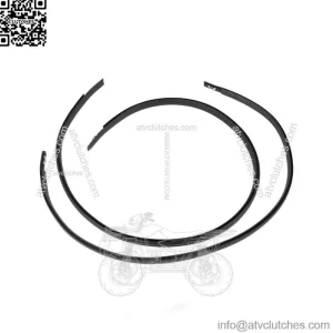 Roof Trim Molding Kit Fit For 2012-15 Honda Civic 2pcs 74316-TR0-A12 BLK