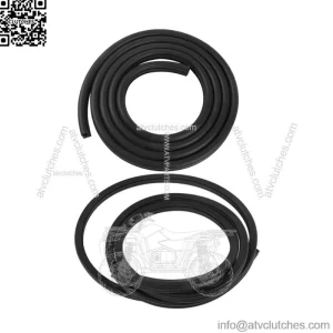 Rubber Door Weatherstrip Seals Pair Set For Chevy GMC Tahoe Suburban BLK