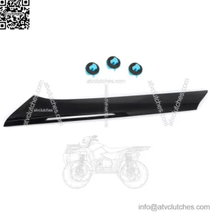 Windshield-Outside Strut Passenger Right Side For 09-18 Ford Flex Black Plastic