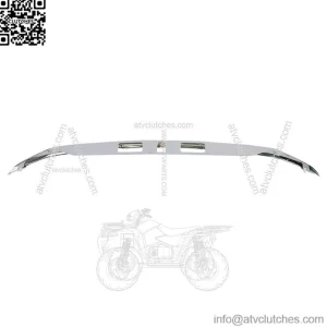 Rear License Garnish Chrome Trim Trunk Molding Fit For 16 17 Honda Accord Sedan