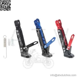 Motorcycle CNC Adjtable Kickstand Foot Side Parking Bracket Support Stand