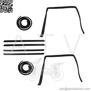 Rubber Door Weatherstrip Seal Kit Set For 1983-1991 GMC Jimmy S-15 WSS00932