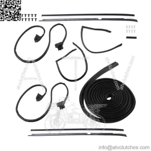 Weatherstripping Seals Kit 9PCS Fit For 1981-1988 Buick Regal Cutlass RWD G-Body