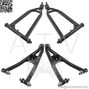 Front Upper Lower Left Right A-Arm for Yamaha RAPTOR 700 YFM700R 2006-09