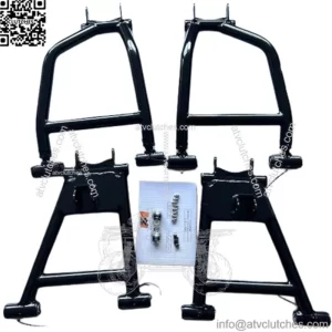 High Clearance 1.5" Offset Rear Lower and Upper A Arms for Kawasaki Mule Pro FXT / DXT