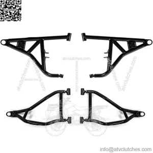 High Clearance Upper & Lower A Arms for Polaris RZR XP 1000 /XP 4 1000 (2014+) - Black