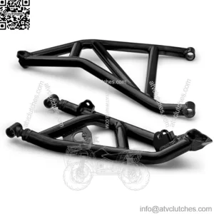 Atlas Pro 2" Forward Offset A-Arms for Can-Am Maverick X3 - Unleash the 64" Beast | Black
