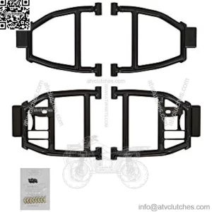 High Clearance Rear A Arms/Control Arm for Polaris Ranger Full Size XP 900 / Crew (2013-2019) - Black